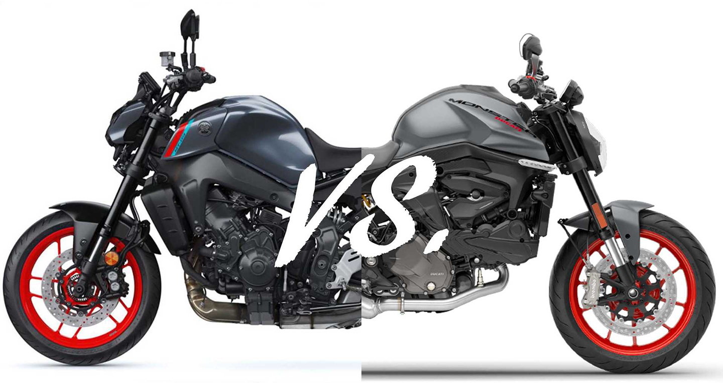 So sánh thông số kỹ thuật của Ducati Monster và Yamaha MT-09